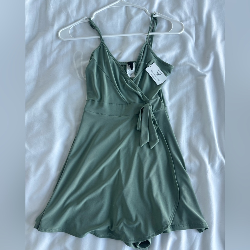 Windsor Sage Green Romper New with tags